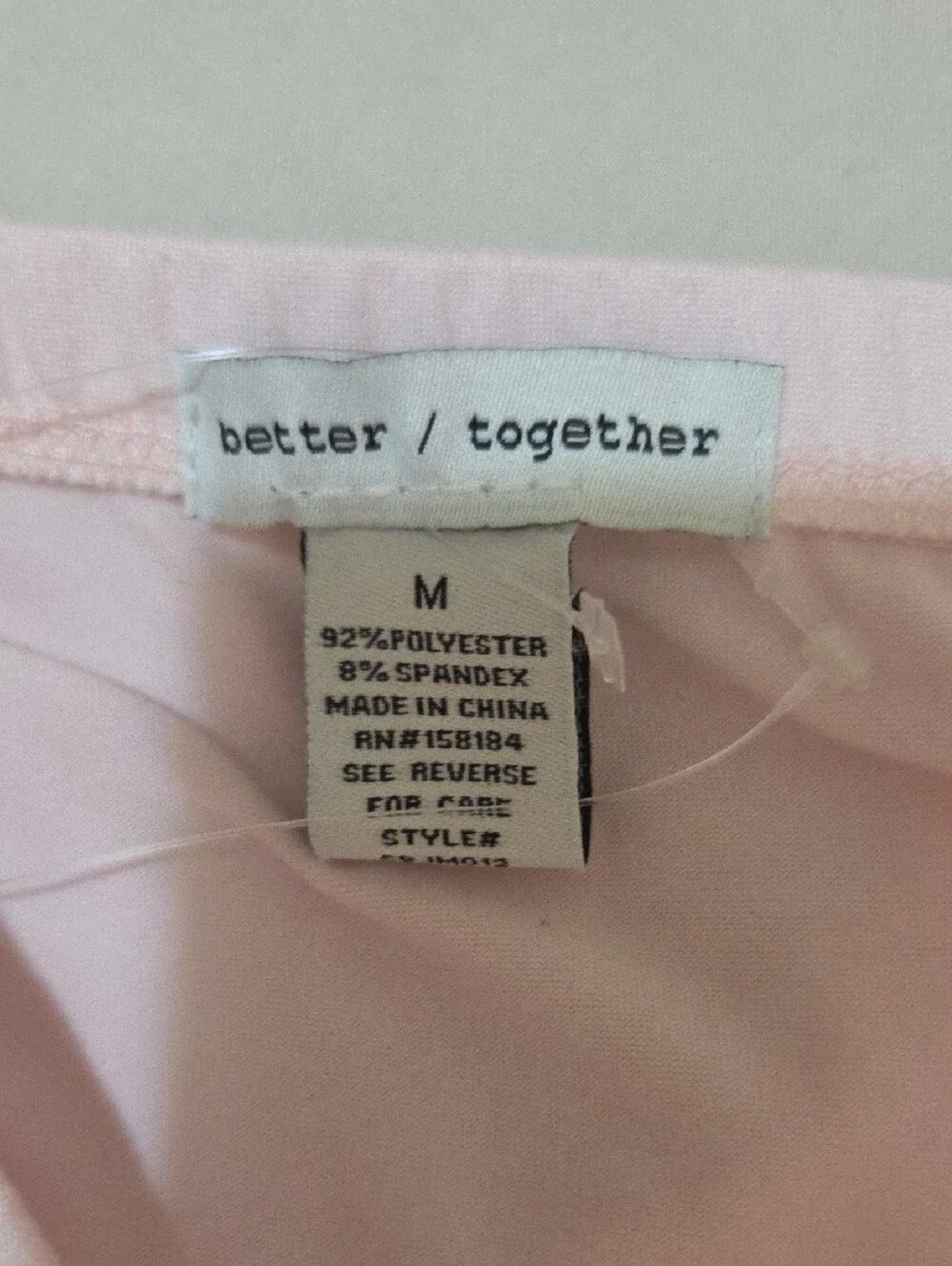 Better Together Bandeau & Pink Rose Luxe Backless Tanks, 2 Tops, M, NWT
